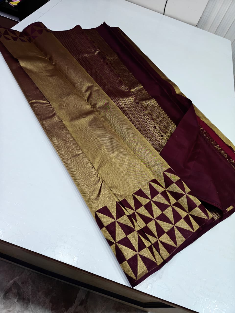 Handwoven Pure Kanchipuram Bridal Silk Saree